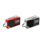 Φορητό Ραδιόφωνο Bluetooth JOC H10BT AM/FM/SW με USB, TF & Επαναφορτιζόμενη Μπαταρία - JOC H10BT Portable Bluetooth AM/FM/SW Radio with USB, TF & Rechargeable Battery - Γκρι OEM