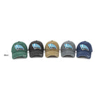Καπέλο Τζόκεϊ Greece με Ελληνική Σημαία Vintage Σχέδιο - Greece Baseball Cap with Greek Flag Vintage Design - Λευκό - Σκούρο μπλε OEM