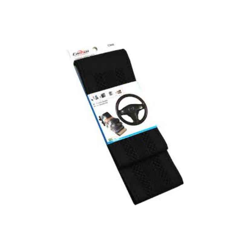 Ραφτό κάλυμμα τιμονιού Carsun - Steering wheel cover OEM