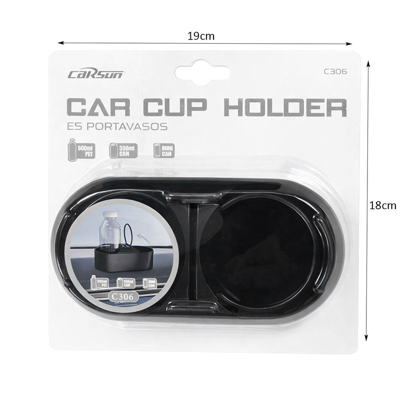 Carsun Διπλή Ποτηροθήκη Αυτοκινήτου C306 - Car Cup Holder OEM