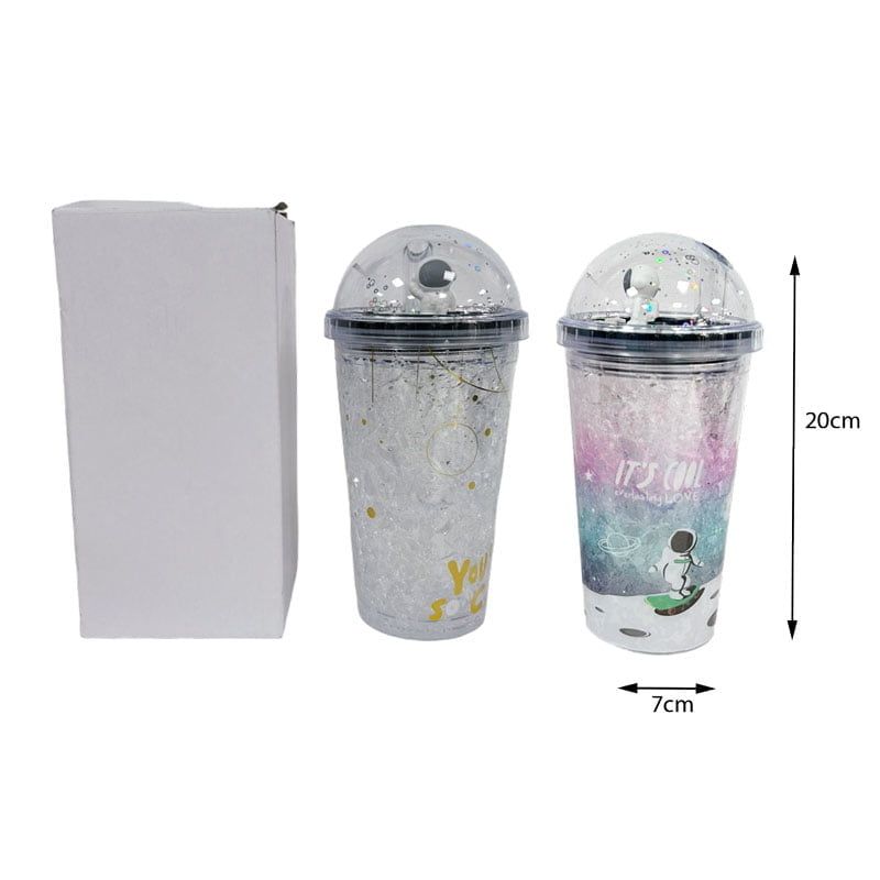 Ποτήρι Πλαστικό με Καπάκι - Water Bottle OEM