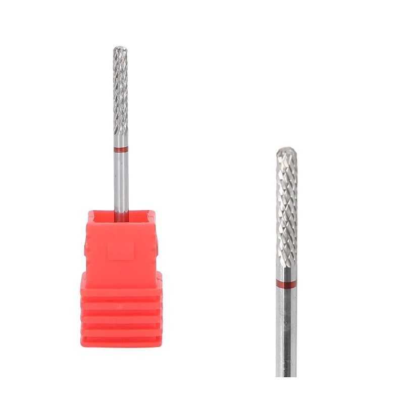 Φρεζάκι καρβιδίου κόκκινο H11 - Carbide nail drill bit OEM