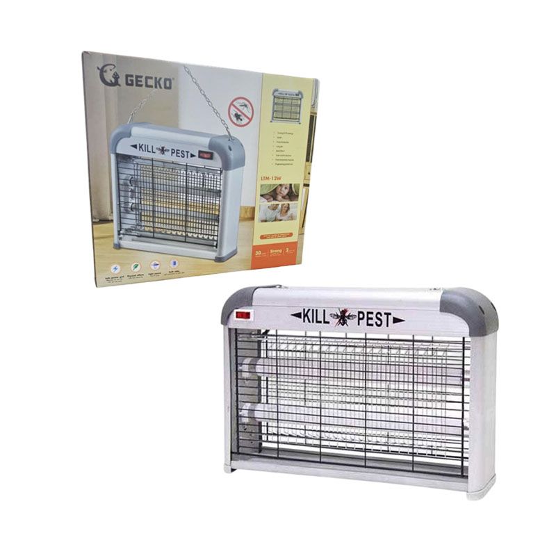 GECKO Ηλεκτρική Εντομοπαγίδα UV – Pest Killer 12W GECKO
