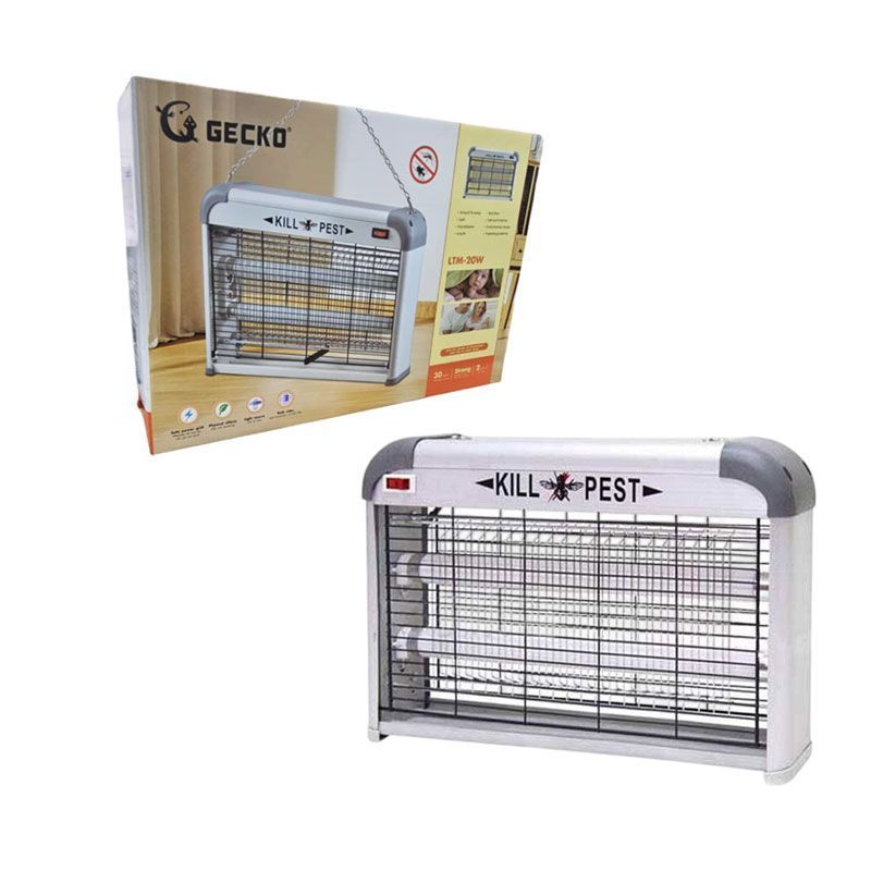 GECKO Ηλεκτρική Εντομοπαγίδα UV – Pest Killer 20W GECKO