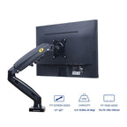 Βάση Οθόνης LED Monitor stand 17"-30" Upgraded Model F80 - Gas Strut Desktop Monitor Mount OEM