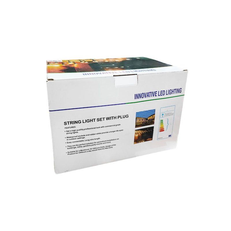 Εξωτερικά φώτα κρεμαστά γιρλάντα LED 5m 10L- Innovative LED lighting OEM