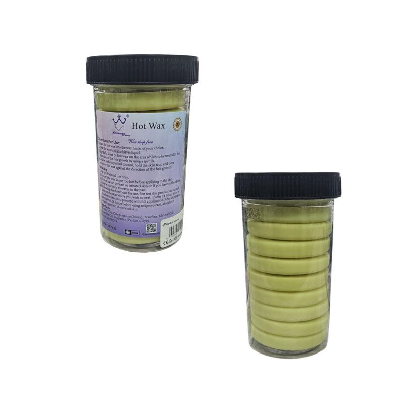 Αποτριχωτικό Κερί Ροδέλες Hot Wax σε Βαζάκι - Hot Wax Hair Removal Discs in Jar OEM