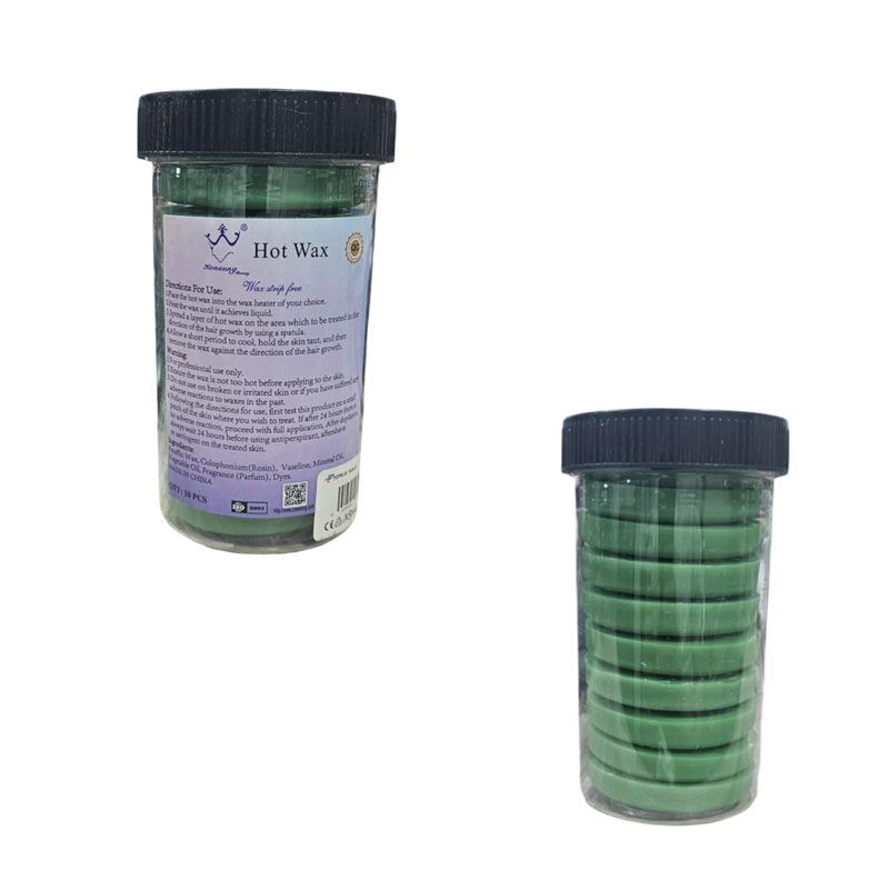 Αποτριχωτικό Κερί Ροδέλες Hot Wax σε Βαζάκι - Hot Wax Hair Removal Discs in Jar OEM