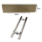 Λαβή γυάλινης πόρτας 60cm - Glass door handle 60cm OEM