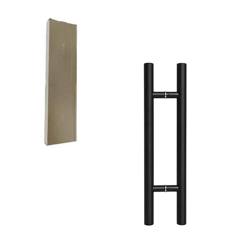 Λαβή Γυάλινης Πόρτας Λαβή Μαύρη 60cm – Black Door Handle OEM