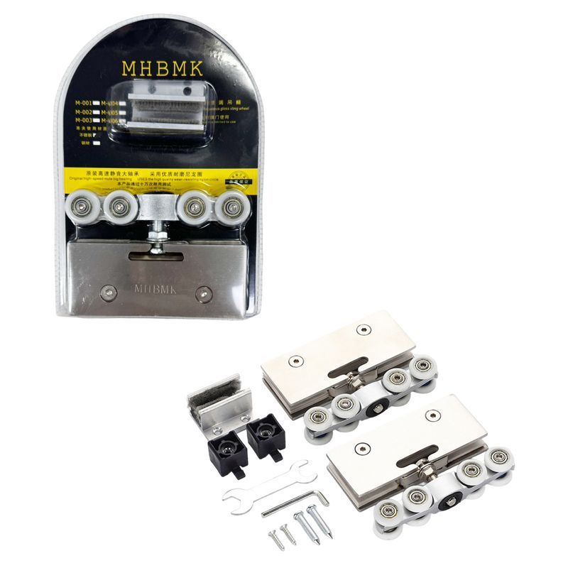 Συρόμενο Εξάρτημα Γυάλινης Πόρτας - Glass Door Sliding Fitting OEM