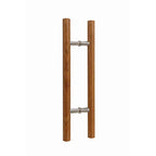 Λαβή Πόρτας Αλουμινίου με Σχέδιο Ξύλου 59.7cm – Aluminum Door Handle Wood Effect OEM
