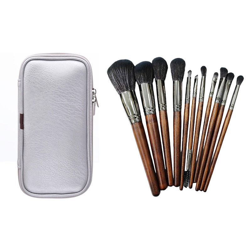 Πινέλα Μακιγιάζ με Θήκη - Make-up Brush Tool with Travel Bag OEM