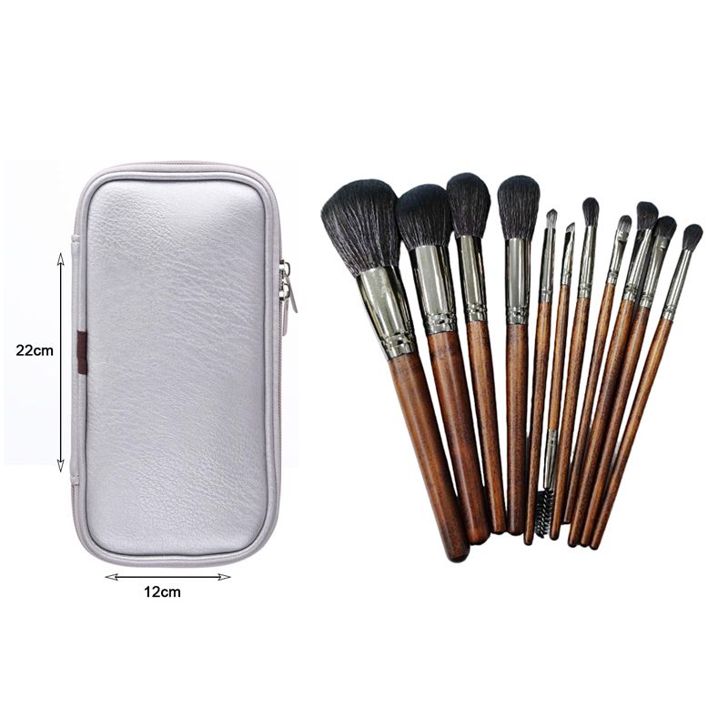 Πινέλα Μακιγιάζ με Θήκη - Make-up Brush Tool with Travel Bag OEM