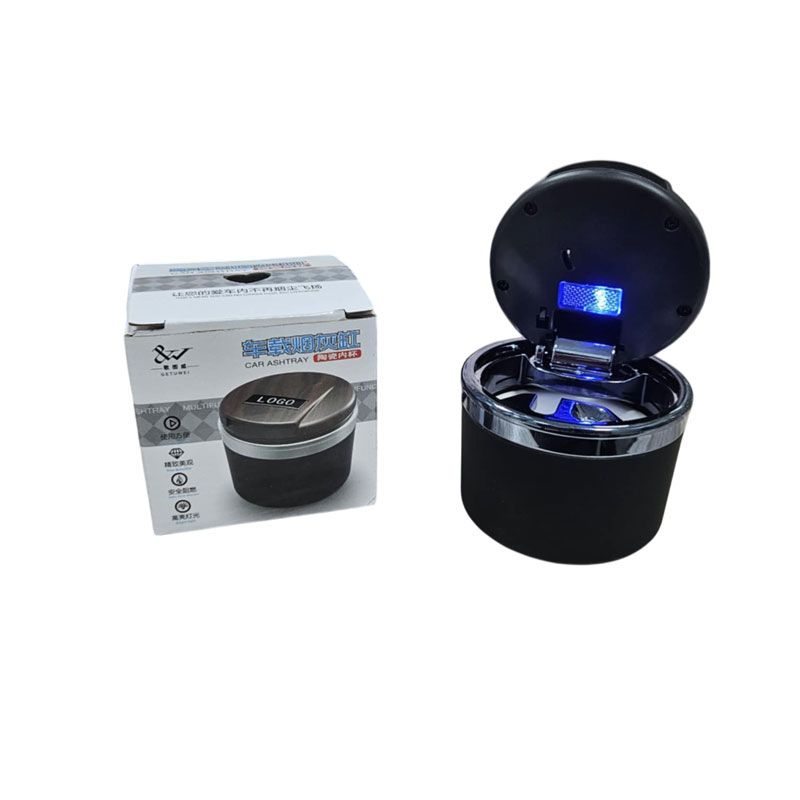 Σταχτοδοχείο Αυτοκινήτου με Φωτισμό LED - Car Ashtray with LED Light OEM