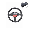 Κάλυμμα Τιμονιού Αυτοκινήτου 38cm Μαύρο – Car Steering Wheel Cover - Κόκκινο - Μπλε OEM