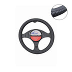 Κάλυμμα Τιμονιού Αυτοκινήτου 38cm Μαύρο – Car Steering Wheel Cover - Κόκκινο - Μπλε OEM
