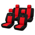 Καλύμματα Καθισμάτων Αυτοκινήτου Universal - Universal Car Seat Covers - Κόκκινο OEM