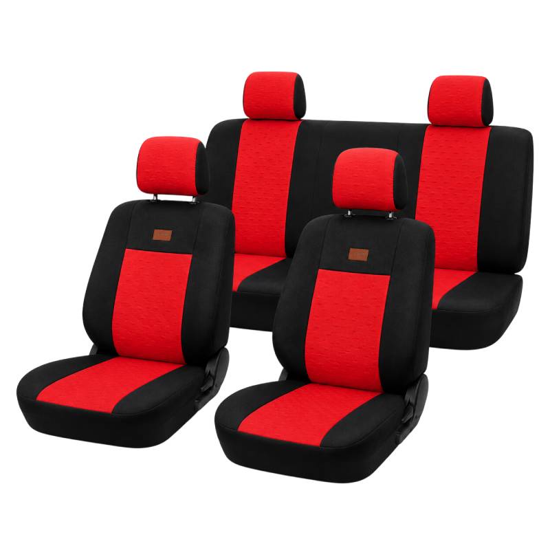 Καλύμματα Καθισμάτων Αυτοκινήτου Universal - Universal Car Seat Covers - Κόκκινο OEM