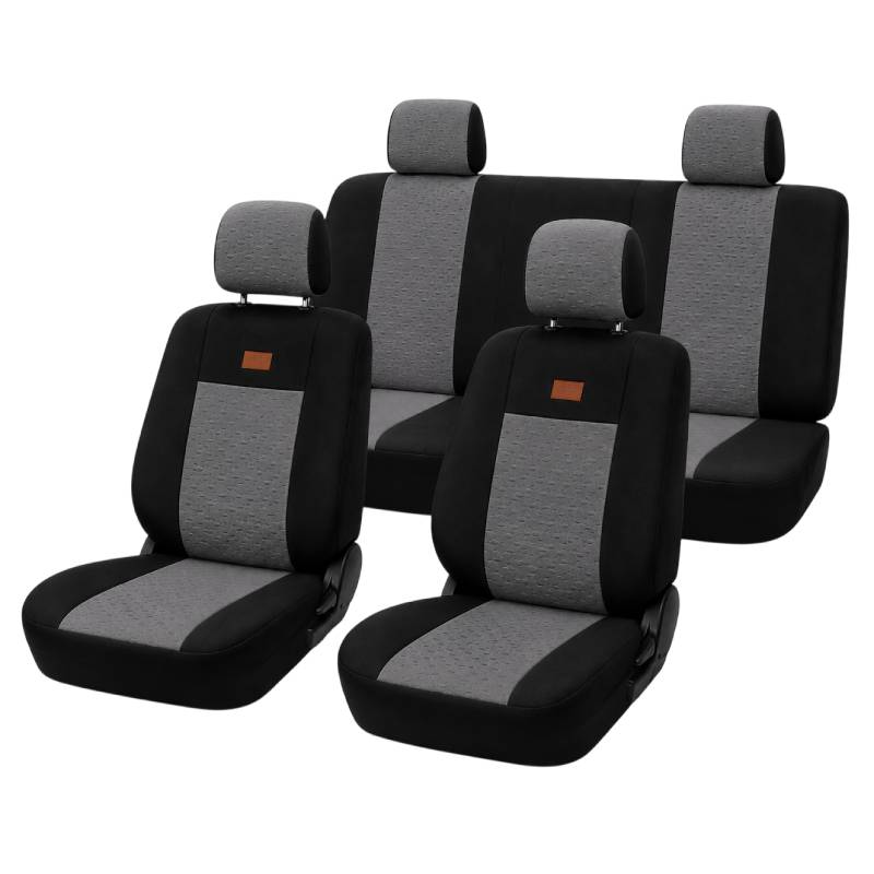 Καλύμματα Καθισμάτων Αυτοκινήτου Universal - Universal Car Seat Covers - Γκρι OEM