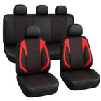 Καλύμματα Καθισμάτων Αυτοκινήτου Universal - Universal Car Seat Covers - Κόκκινο OEM