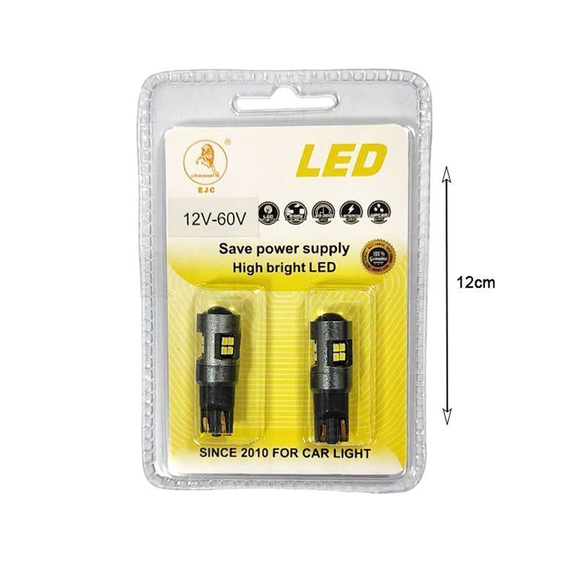 EJC Λάμπες Αυτοκινήτου 2016 T10 16SMD 12-60V 2τμχ – Car LED light EJC