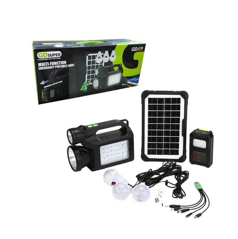 GDSuper Ηλιακό σύστημα φωτισμού 30W 28LED GD-C10 - Multi-Function Emergency Portable Light OEM