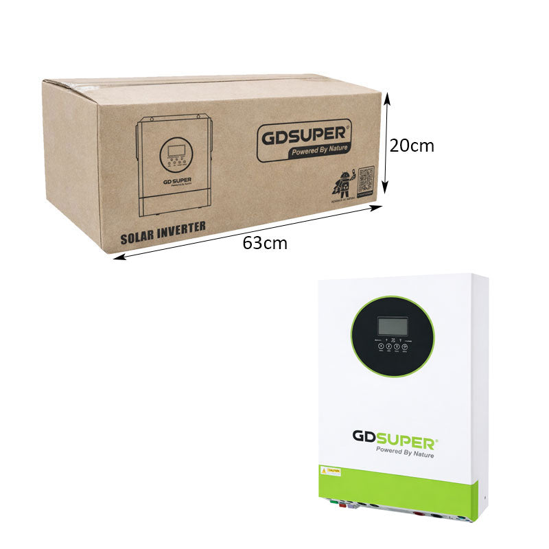 Υβριδικός Ηλιακός Μετατροπέας 11KW 48V GD Super για Φωτοβολταϊκά Συστήματα - GD Super 11KW 48V Hybrid Solar Inverter OEM