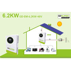 Υβριδικός Ηλιακός Μετατροπέας 6.2KW 48V GD Super με MPPT 120A - GD Super 6.2KW 48V Hybrid Solar Inverter with MPPT 120A OEM