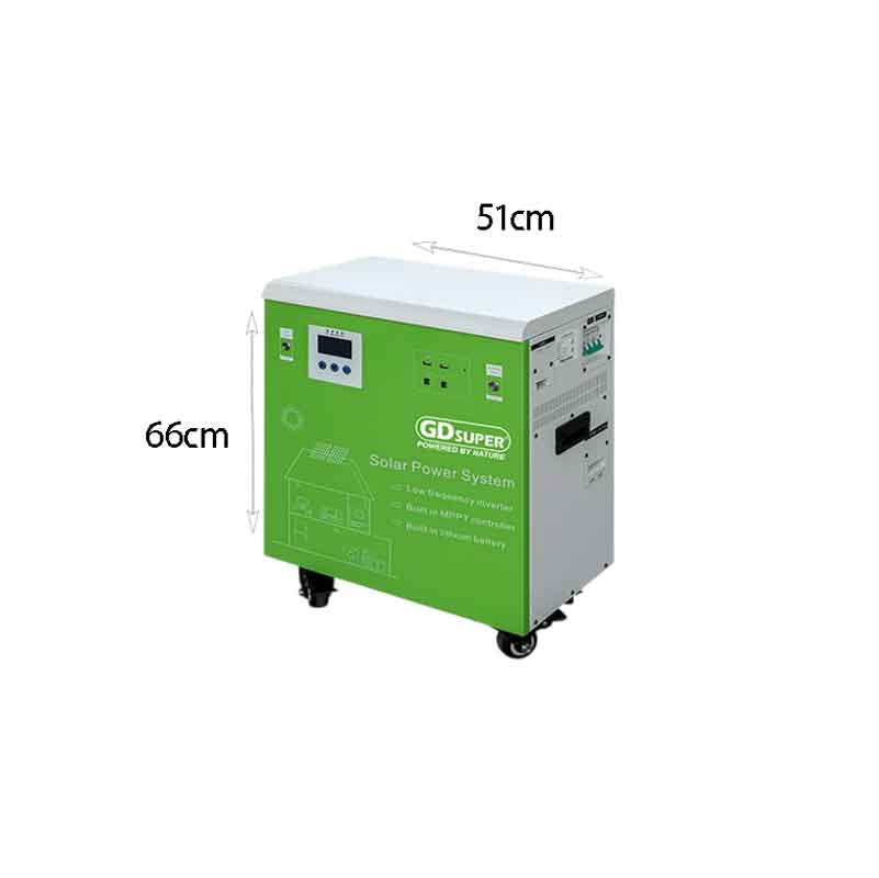 Ηλιακό Σύστημα Ενέργειας 3000W με Inverter Χαμηλής Συχνότητας & MPPT - 3000W Solar Power System with Low Frequency Inverter & MPPT OEM