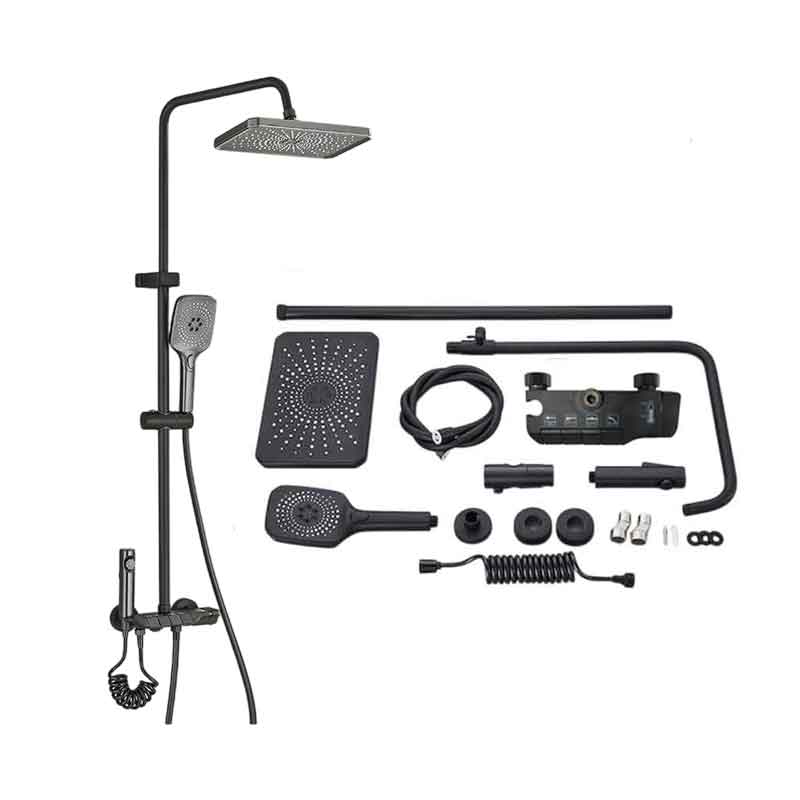 Yimanuo Ρυθμιζόμενη Στήλη Ντουζ με Μπαταρία - Adjustable Shower Column with Faucet OEM