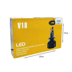 LED Λάμπα αυτοκινήτου H7 120W V18 - LED headlight OEM
