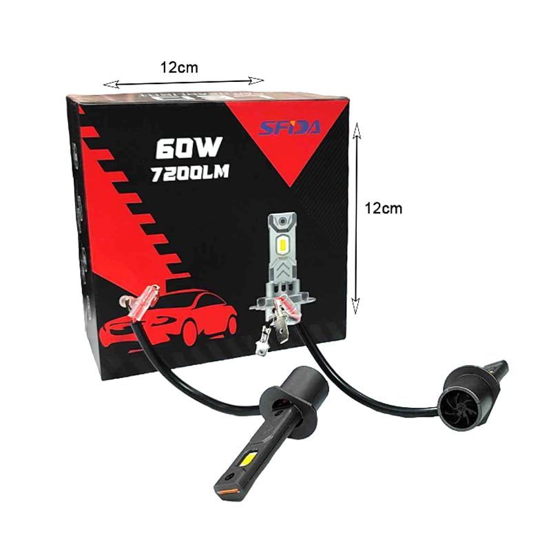 SFIDA Φώτα αυτοκινήτου H3/V19 60W 7200LM - LED Car Headlight SFIDA