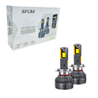 SFIDA Λάμπες LED Αυτοκινήτου H1 300W 30000LM με Έλεγχο μέσω Εφαρμογής - H1 LED Car Headlight Bulbs 300W 30000LM with App Control OEM