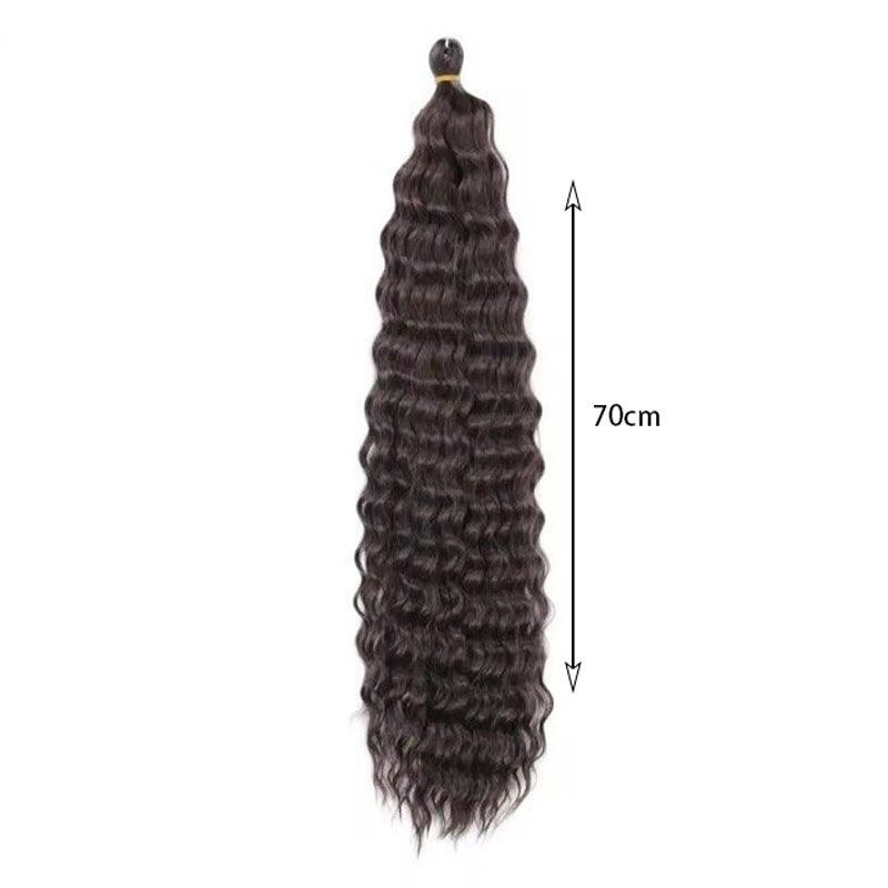 Μαλλιά για Ράστα Σγουρά 4# - Curl Βraids Extension Rasta Hair OEM