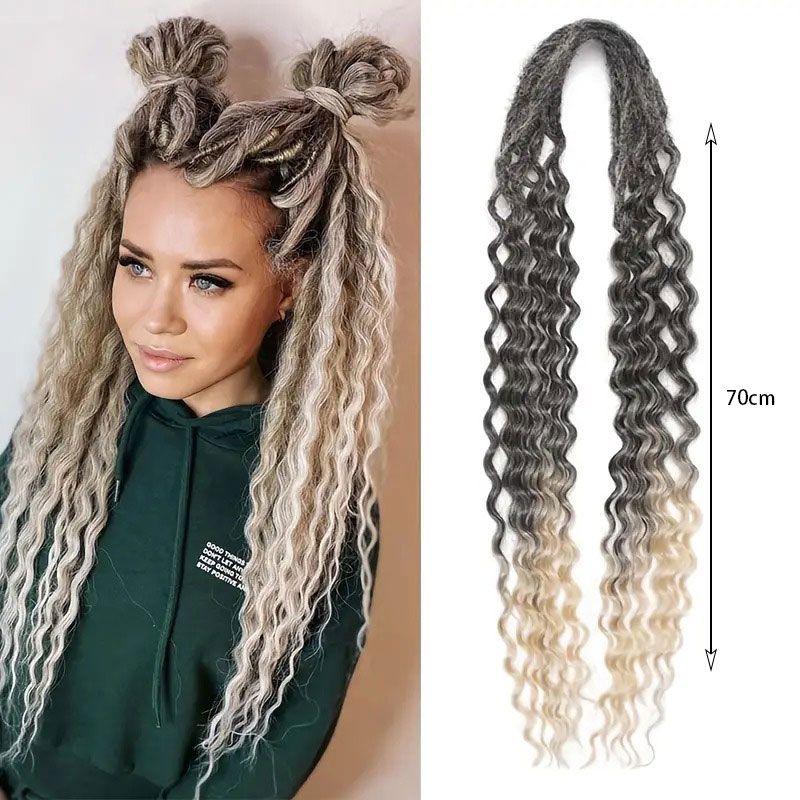 Μαλλιά για Ράστα Σγουρά 4-613 - Curl Βraids Extension Rasta Hair OEM