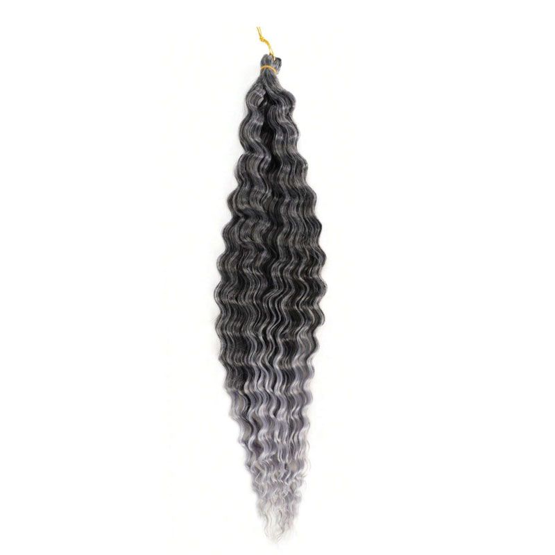 Μαλλιά για Ράστα Σγουρά TGREY - Curl Βraids Extension Rasta Hair OEM
