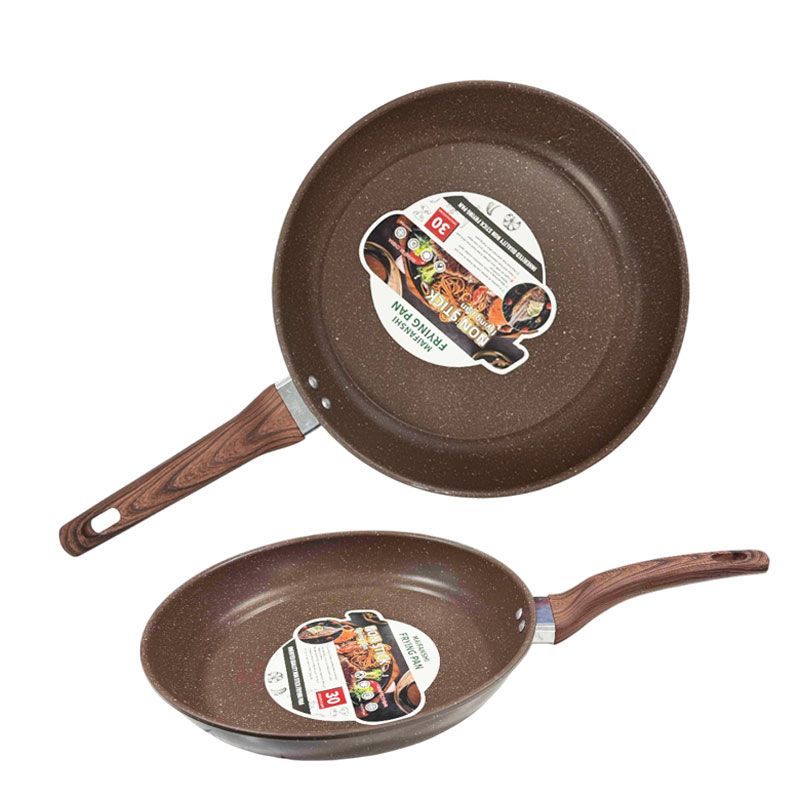Maifanshi Τηγάνι 30cm - Fry Pan - Καφέ Maifanshi