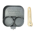 Synamore Τηγάνι Με 3 Θέσεις 17x17cm - Multi-Functional Breakfast Frying Pan OEM