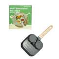 Synamore Τηγάνι Με 3 Θέσεις 17x17cm - Multi-Functional Breakfast Frying Pan OEM