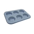 Φόρμα Αντικολλητική για 6 Muffins/Cupcakes - Non-Stick 6-Cup Muffin/Cupcake Pan OEM
