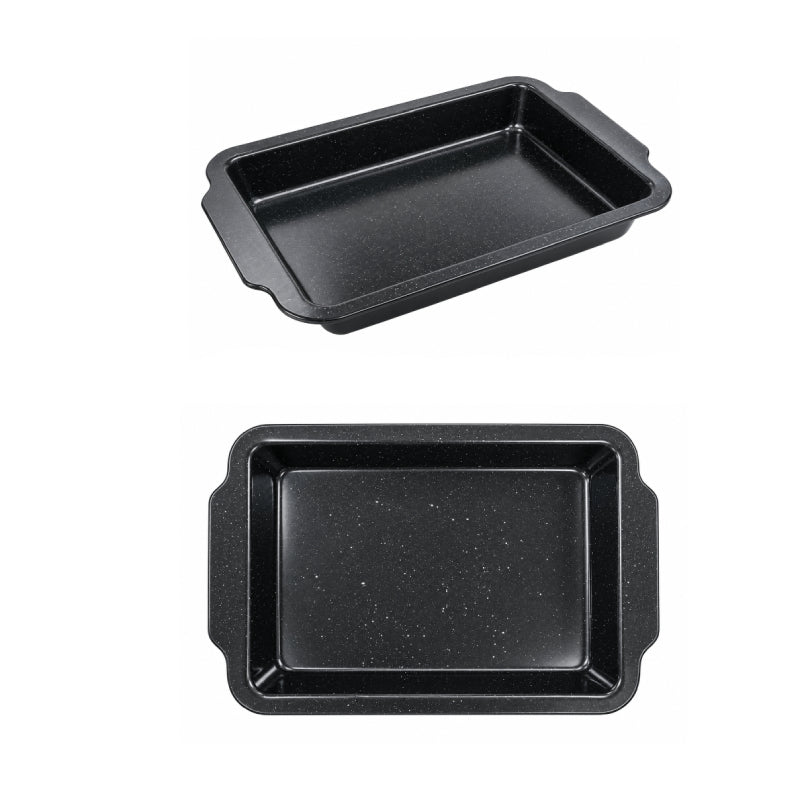 Ορθογώνιο Ταψί Φούρνου 40x27cm Μαύρο - Rectangular Oven Baking Tray 40x27cm Black OEM