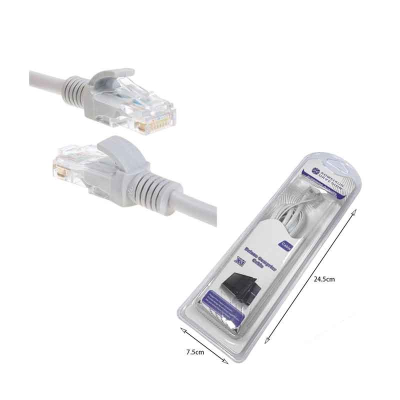 AOWEIXUN Καλώδιο ethernet Cat.5e 3M - Deluxe Computer cable AOWEIXUN