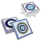 Σετ σουβέρ Greece 4τμχ - Coaster set 4pcs OEM