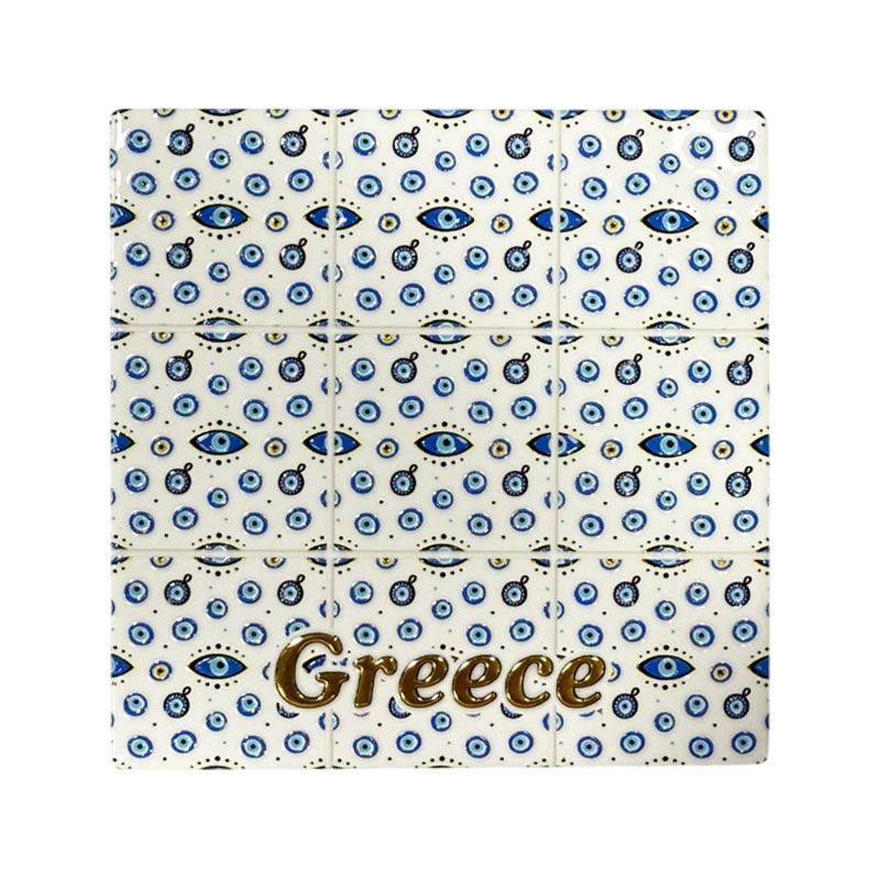Σετ σουβέρ Greece 4τμχ - Coaster set 4pcs OEM
