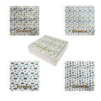 Σετ σουβέρ Greece 4τμχ - Coaster set 4pcs OEM
