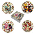 Σετ σουβέρ Greece 4τμχ - Coaster set 4pcs OEM
