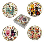 Σετ σουβέρ Greece 4τμχ - Coaster set 4pcs OEM