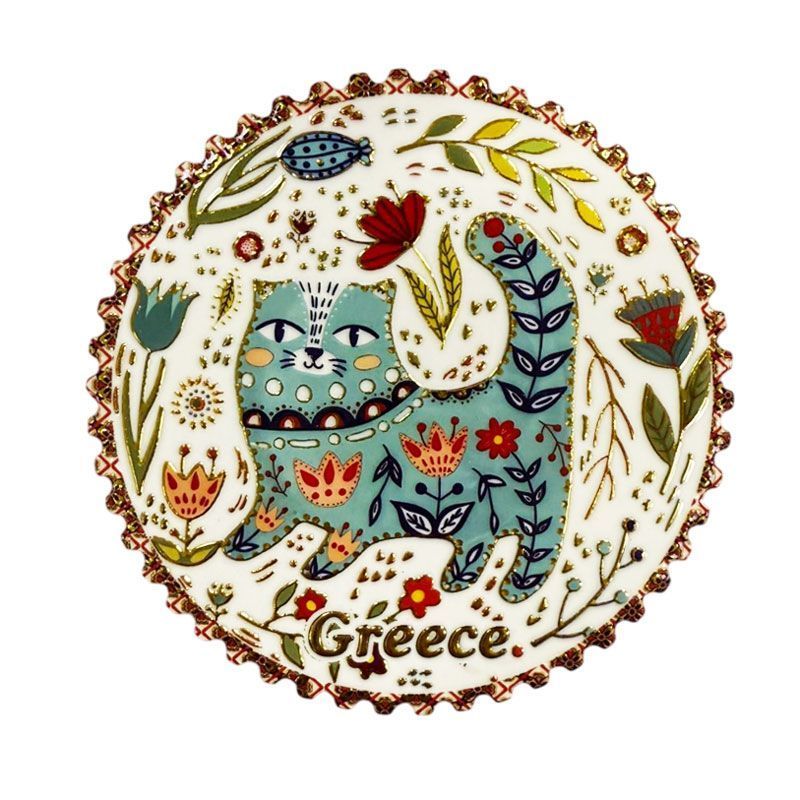 Σετ σουβέρ Greece 4τμχ - Coaster set 4pcs OEM