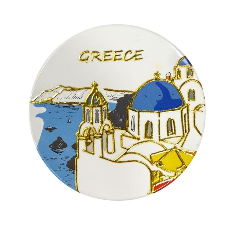 Σετ σουβέρ Greece 6τμχ - Coaster set 6pcs OEM